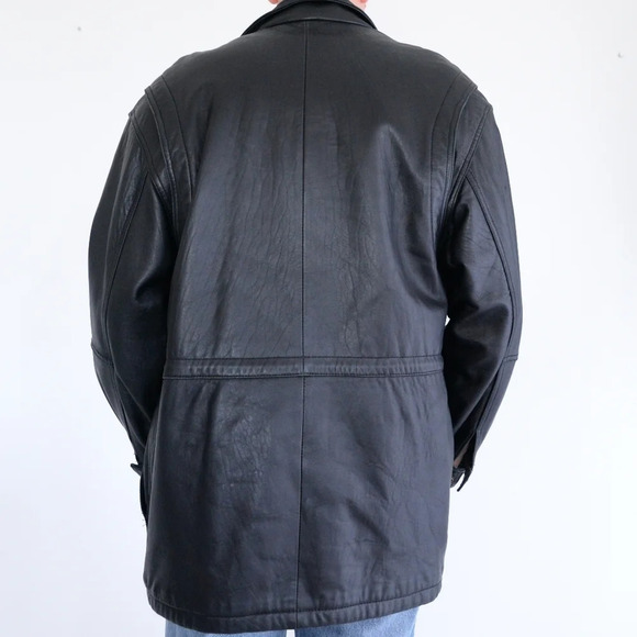 Vintage Danier Vintage Soft Leather Zip Up Thinsulate Thermal Lined Jacket XS - Picture 2 of 15